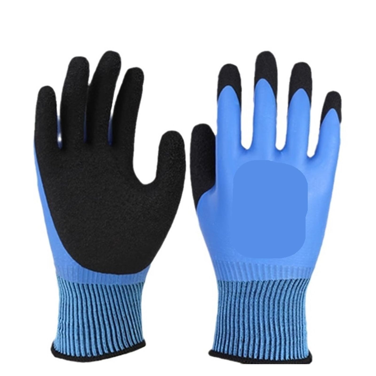 Équipement de protection travailleur d'élasticité élevée d'écran tactile gants isolants d'électricien bleu