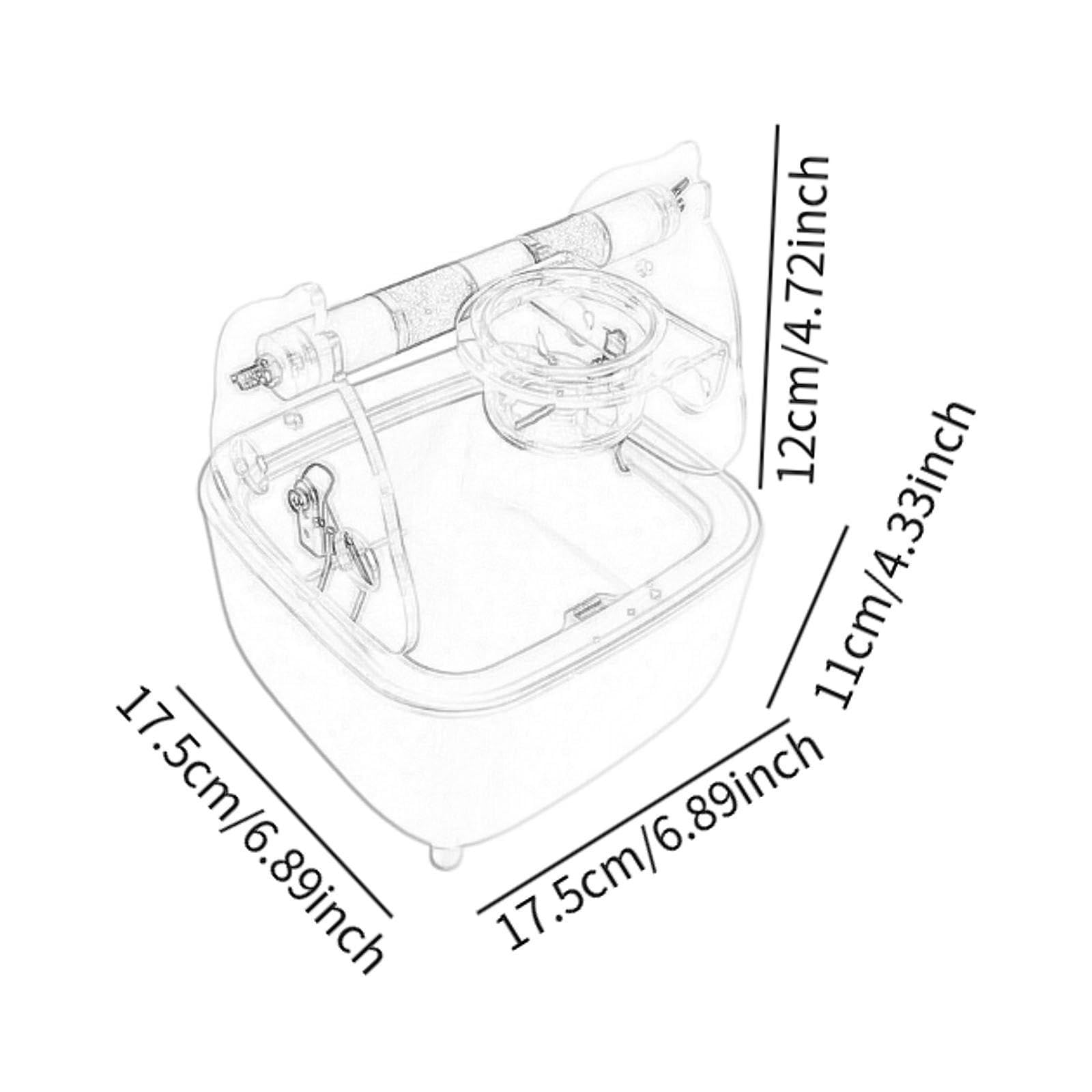Baoblaze Parrot Toilet Stand Dropping Station Interactive Animals Beak Grinding Bird Perch Fixed Point Excretion Perch for Cockatiels, Orange