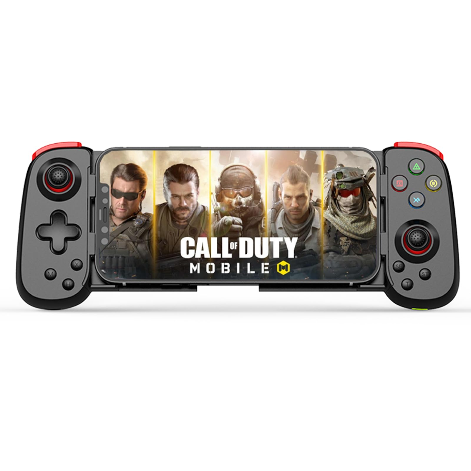 arVin Mobile Gaming Controller for Android, iOS with Phone CASE Support, Wireless Gamepad for iPhone/iPad/Samsung/Switch/PC - Play Xbox Cloud Gaming/PS Remote Play/Steam Link/Call of Duty Mobile