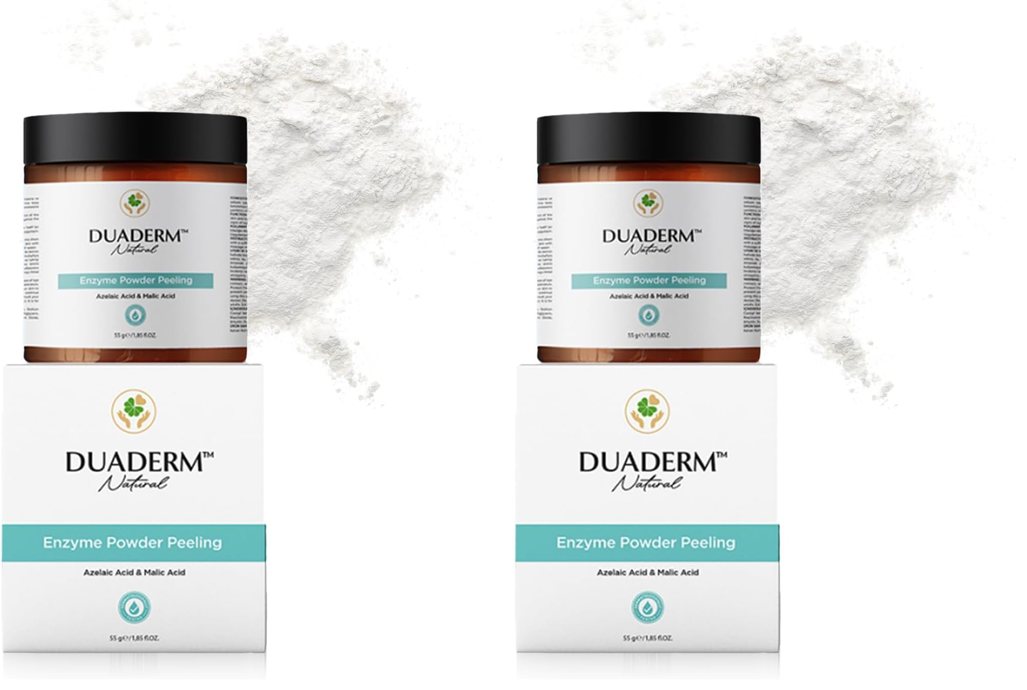 Duaderm Arındırıcı ve Aydınlatıcı Enzyme Powder Peeling, Haftalık 2-3 Kullanım 55 gr (2 paketi)
