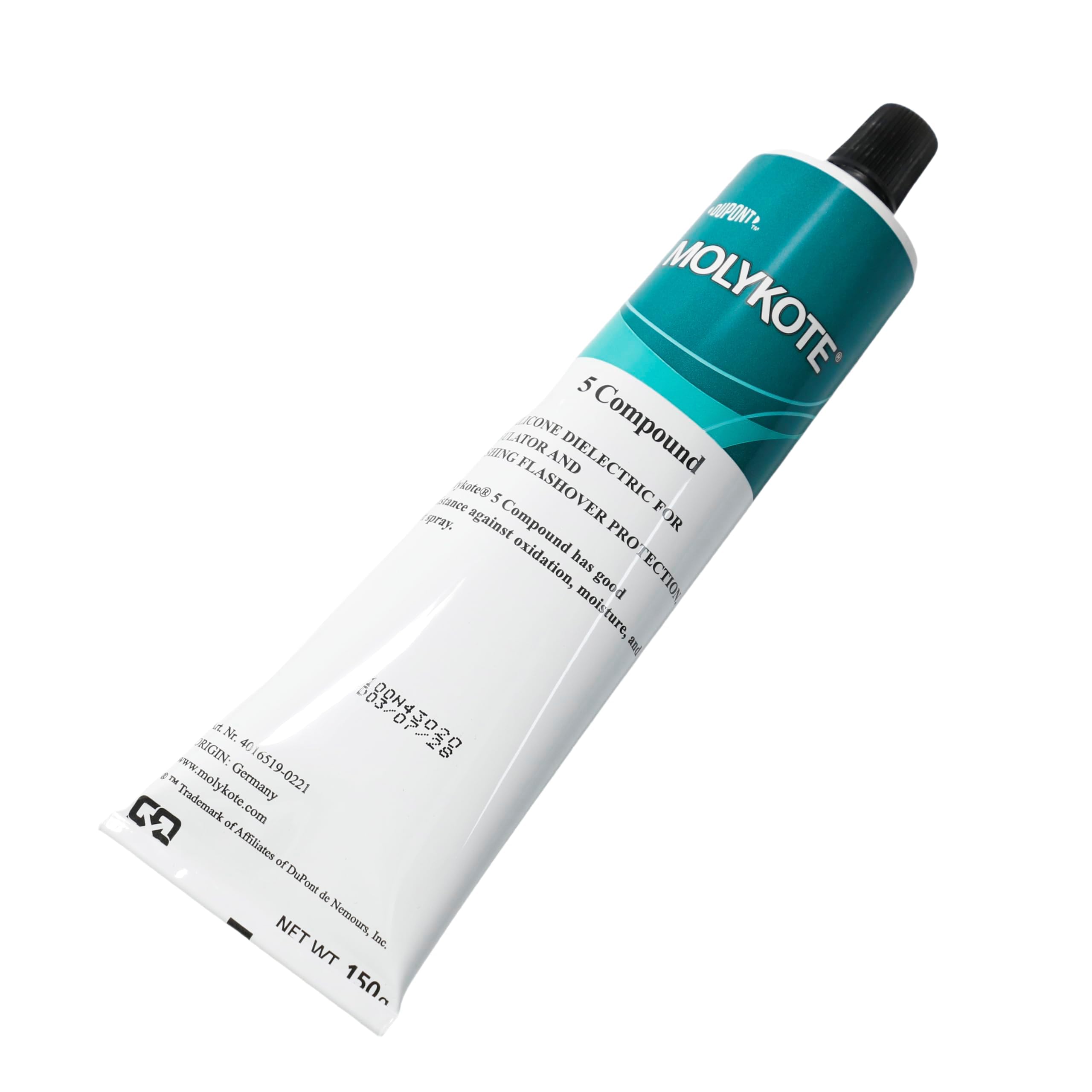 Molykote 5 Compound Lubricant Grease 150g 5.3oz Dow Corning 5 DC-5 Grasa Lubricante para Caucho Metal Sellado O-Rings Resistente al Agua Protección contra Corrosión