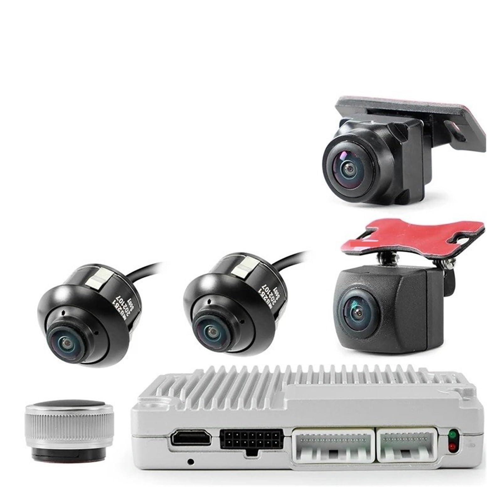 Rückfahrkamera Auto 3D 1080P Auto Multi-Winkel Kamera Super 360 Panorama DVR SVM Bird Eye Surround View Parksystem AHD VGA
