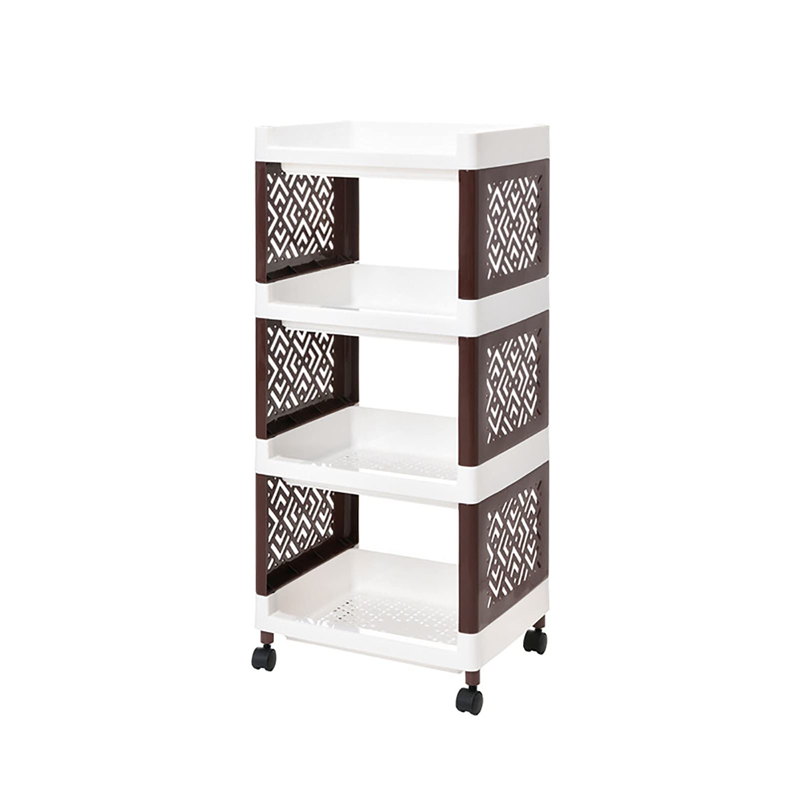 Exquisitos estantes de baño Estante de Almacenamiento de baño Unidad de Almacenamiento rodante Carro Organizador Plástico Piso a Techo Cocina Baño Inodoro Estante de Almacenamiento