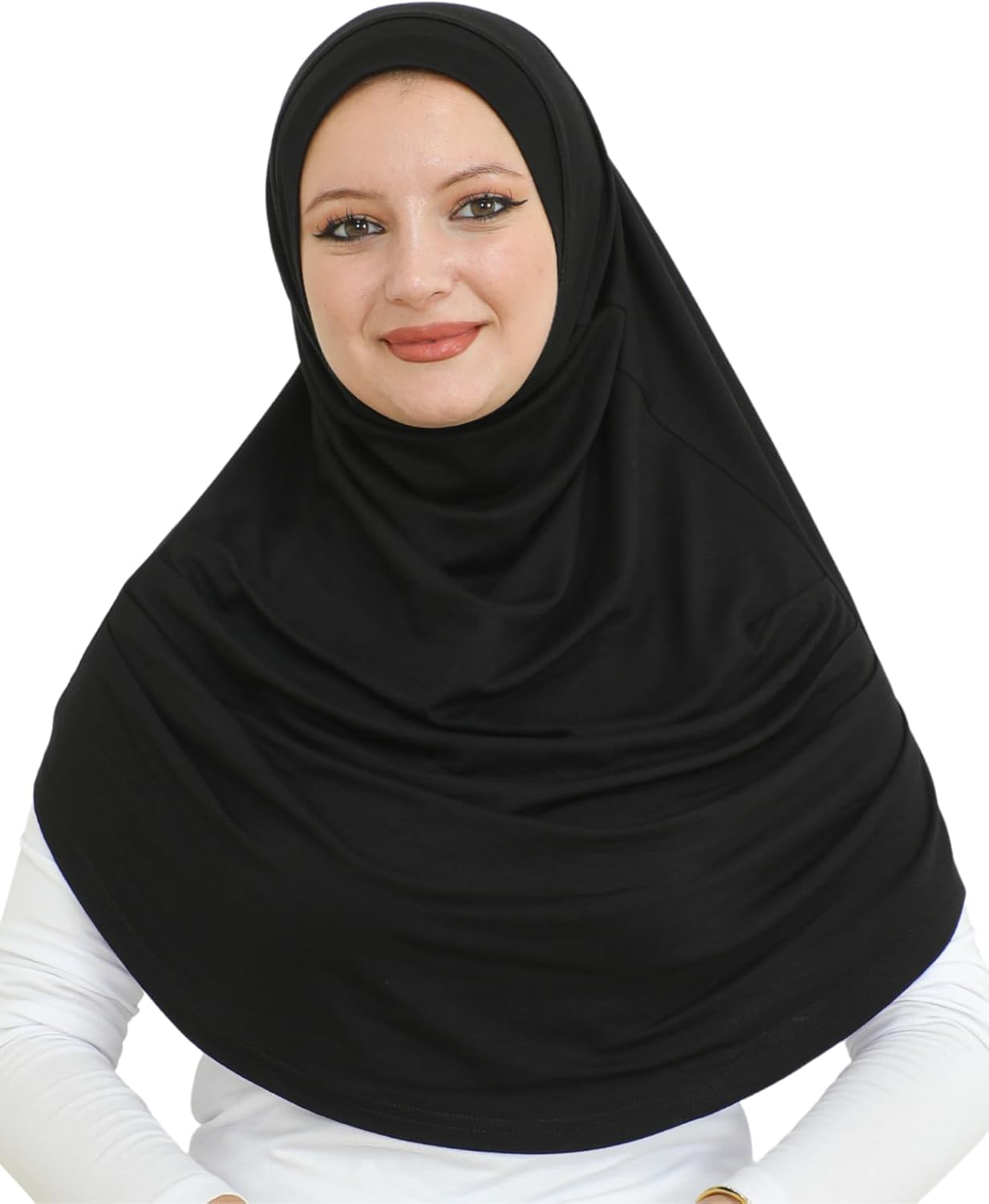 Prien Ready To Wear Hijab For Women, Instant Turban, Soft Muslim Scarf For Prayer, Long Hijabs, Islamic Clothes, Jersey Abaya - Image 2