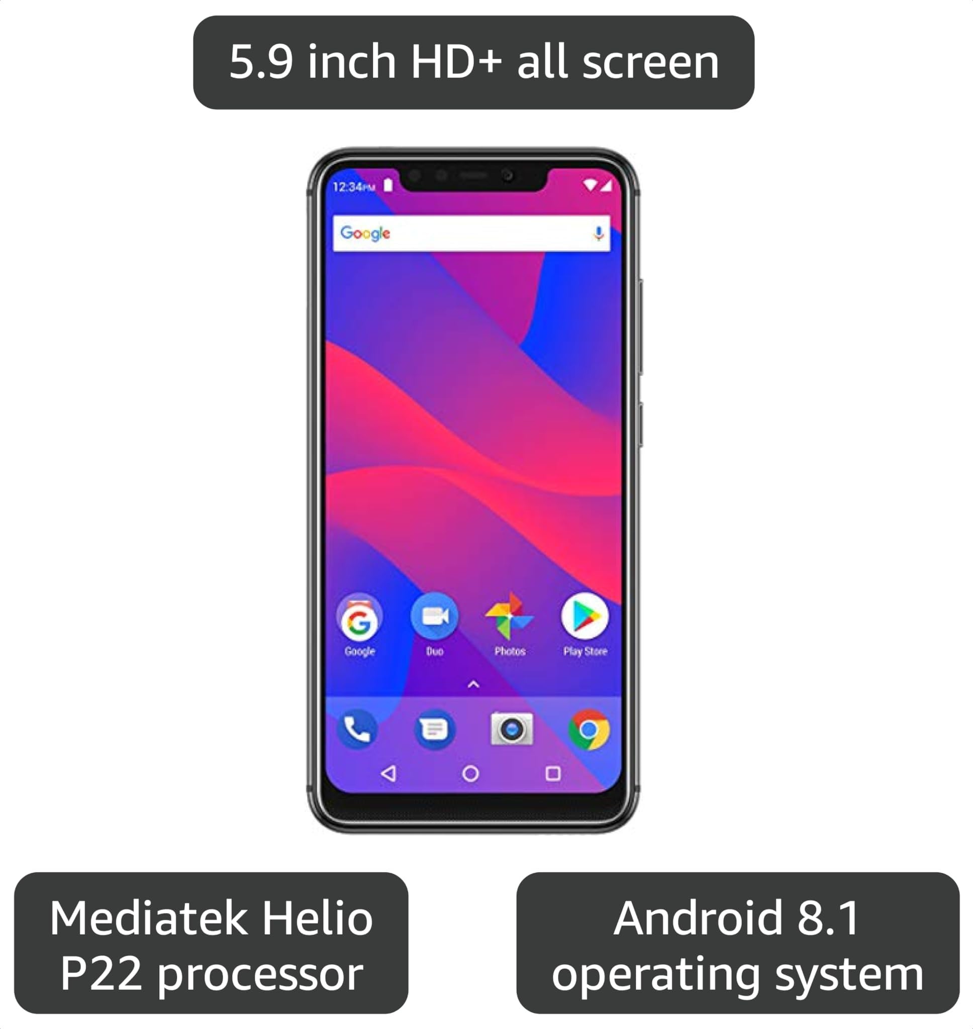 Amazon.com: BLU Vivo XI V0330WW 32GB Unlocked Verizon/GSM Phone