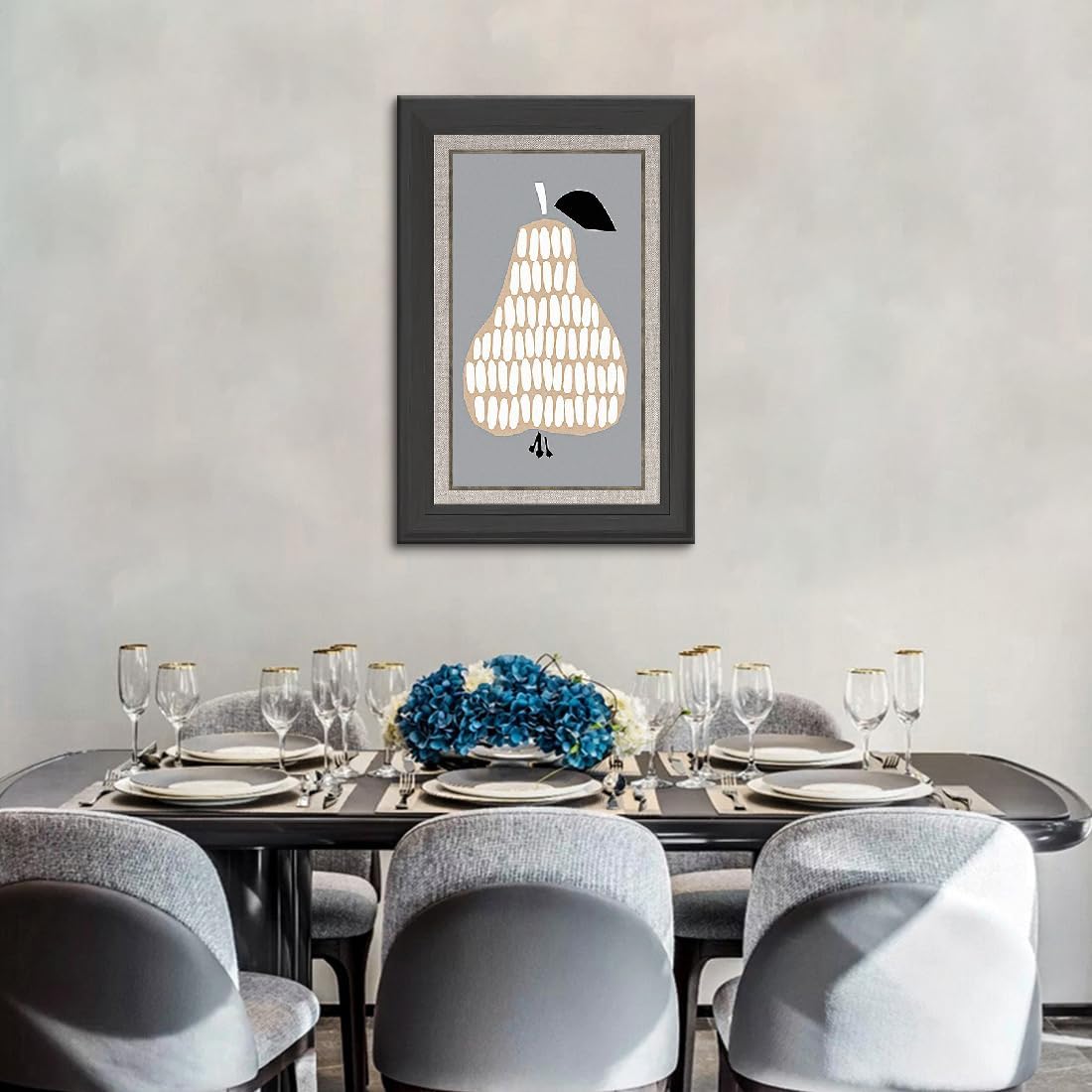 アートパネル 洋梨 インテリア 絵画 モダン おしゃれ 北欧 ポスター ヴォーグ アートフレーム 防湿 キャンバス 壁掛け 飾り絵