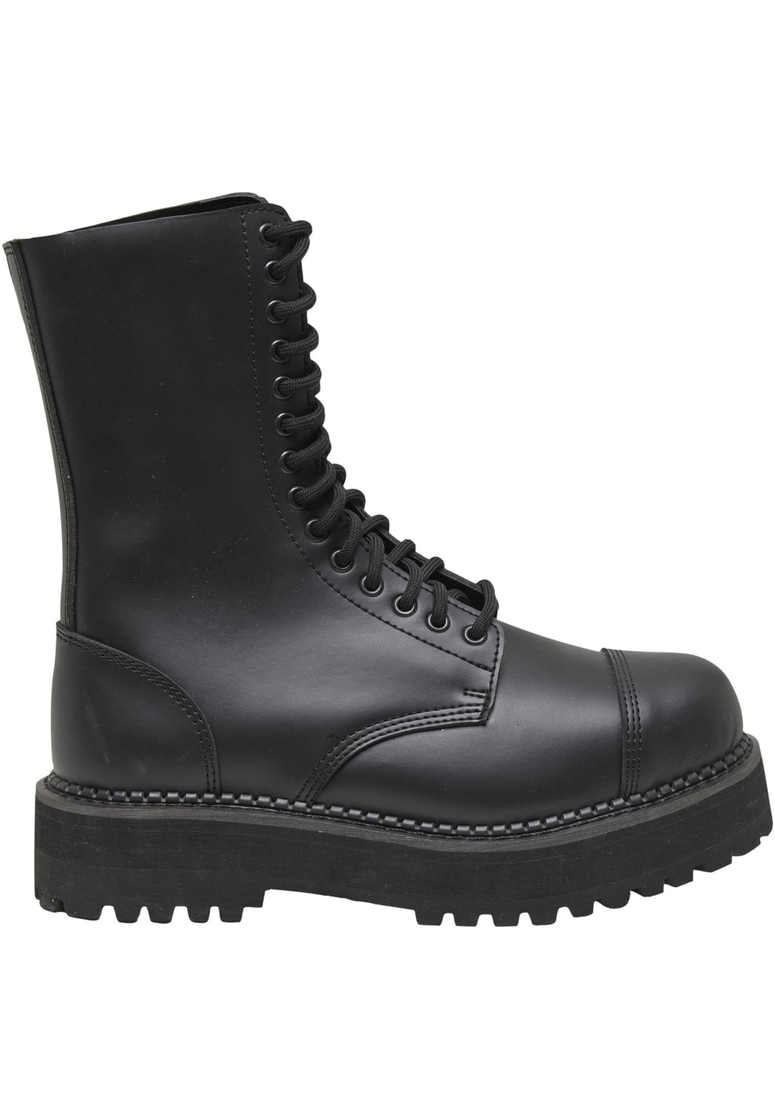 Botte militaire Brandit Phantom en cuir noir résistant taille 47