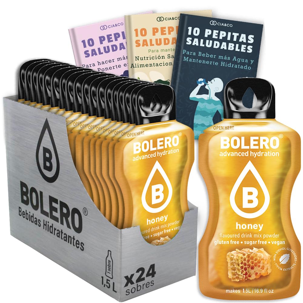 24 x Bebida Bolero COLA Hidratante Sin Azucar (24x9 grs) + 30 Pepitas Saludables para una vida más sana by Cia&Co — view 55