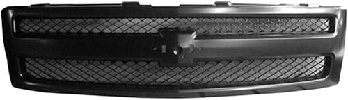 Sherman Pieza de repuesto compatible con el ensamblaje de parrilla Chevrolet Silverado (número de pieza GM1200578)