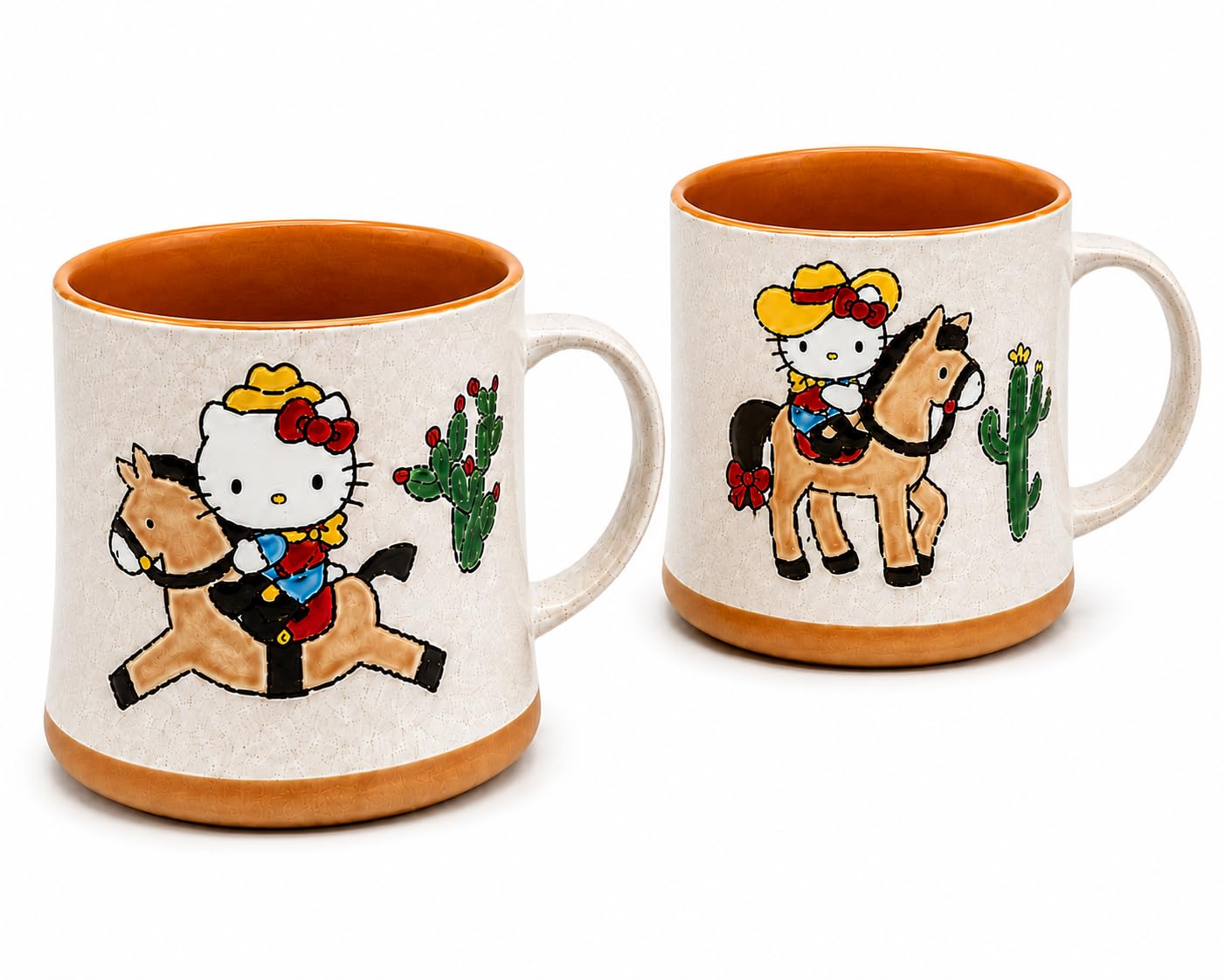 Amazon.com | Blue Sky Clayworks Hello Kitty Let's Ride Cowgirl