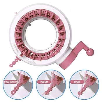 Rotating Smart Knitting Machine Set 22 Needles DIY Knitting Loom