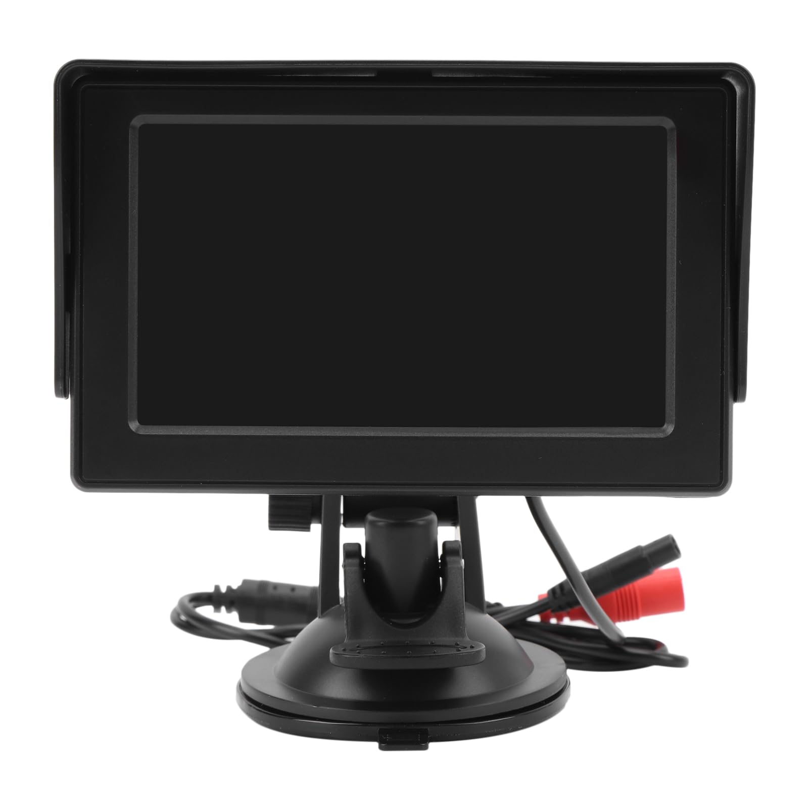 Kamera Samochodowa dla Dzieci ABS Elektroniczna Niania do Samochodu z 4,3-calowym Ekranem IPS Szeroki Widok 150 Stopni Obrót o 360 Stopni Monitor Podróżny dla Niemowląt i Małych Dzieci (Bez