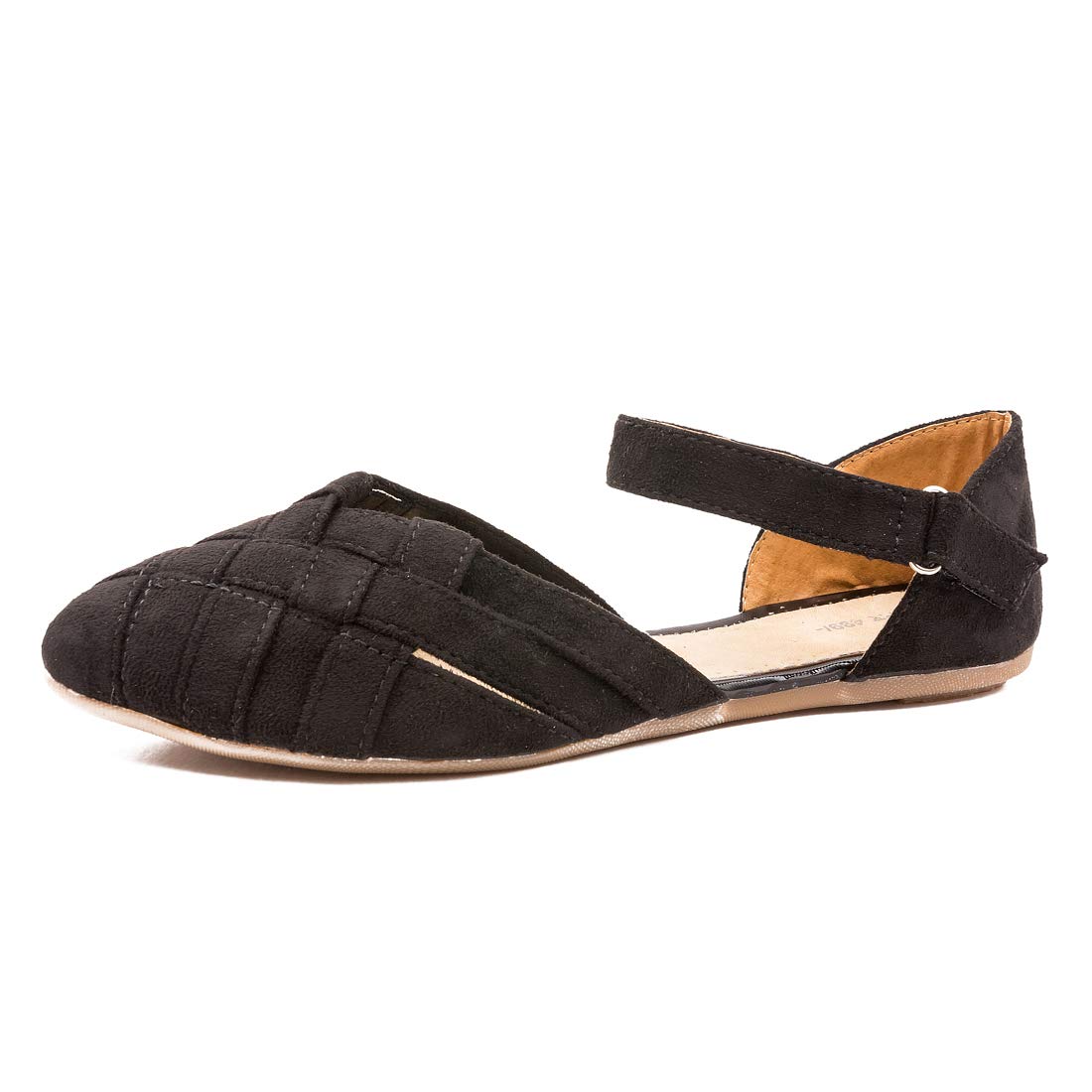 Footshez Womens Black Fashion Sandals - 4 UK (37 EU) (6.5 US) (F-829-BLACK_37) (B07HX8CRYN) Amazon Price History, Amazon Price Tracker