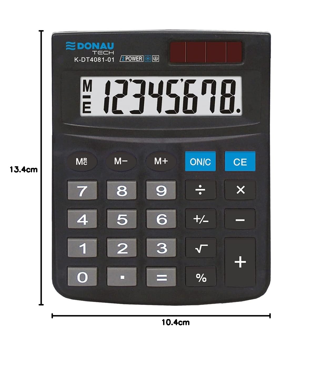 Kalkulator DONAU TECH K-DT4081 czarny