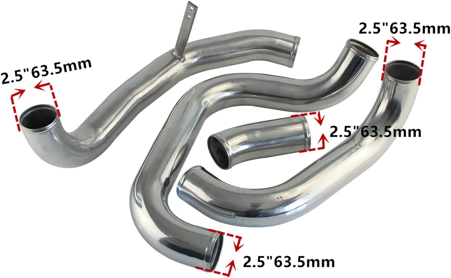 Intercooler + Alloy Pipe Kit for Skyline R32 R33 R34 Gtst Rb20 Rb25DET 93-98 BL