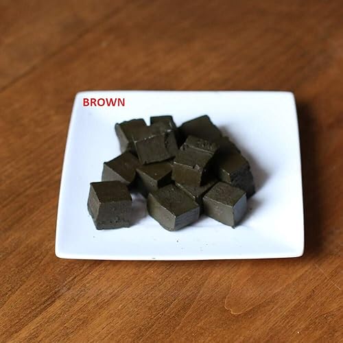 Tinte de vela para hacer velas, tinte de color de vela para cera de soja y cera de parafina (marrón)