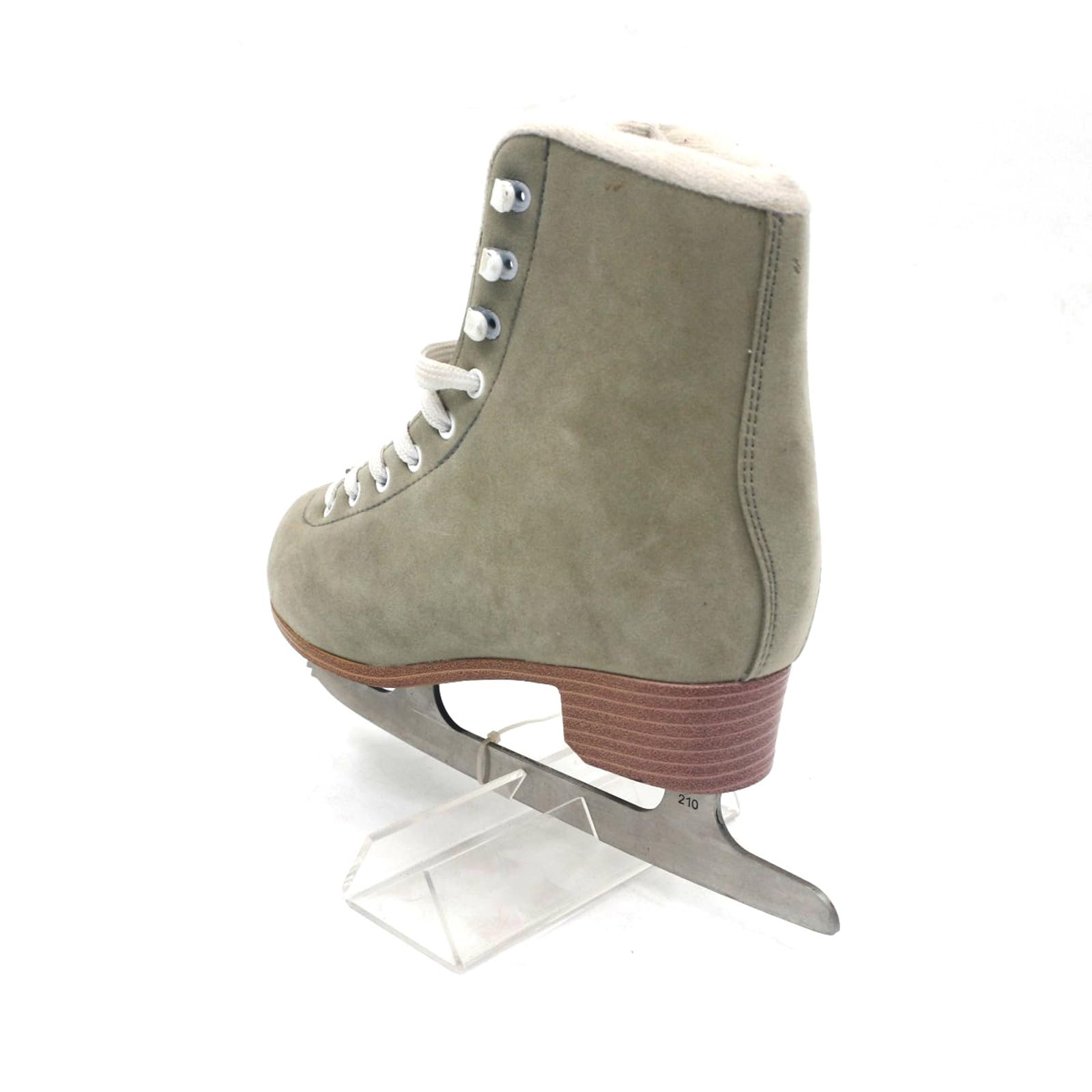 Patines de Hielo para Hombres y Mujeres Hoja de Acero Inoxidable Cordones Clásicos Forro de Piel Sintética Cómodos Patines cálidos y engrosados para Exteriores y Pistas de Patinaje sobre Hielo