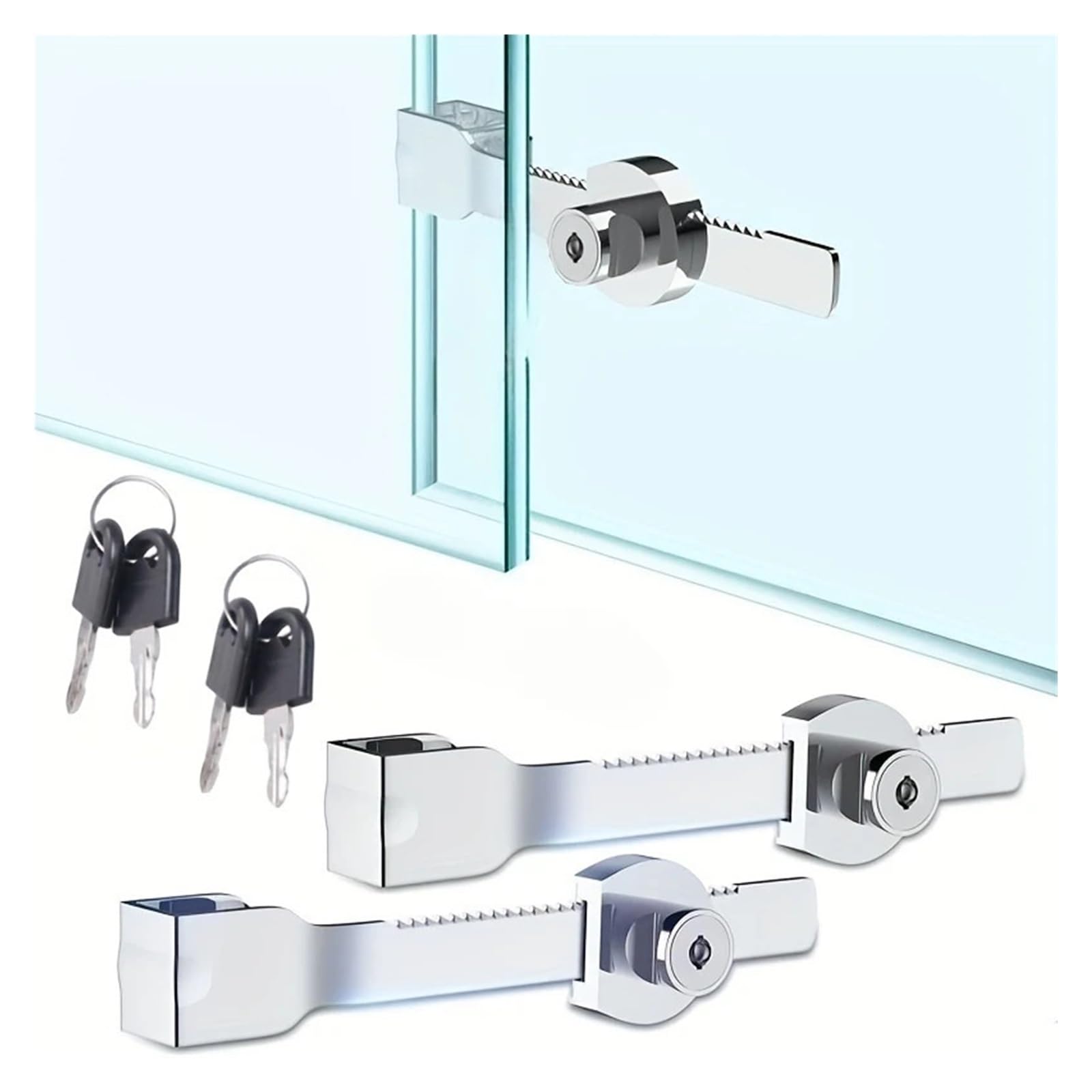 Glass Cabinet Lock Schiebeglasschloss