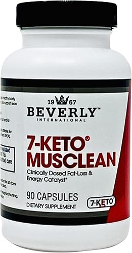 7-KETO Musclean. Pierde hasta 3 veces más grasa corporal sin perder el tono muscular. Potente píldora de dieta termogénica para hombres y mujeres.