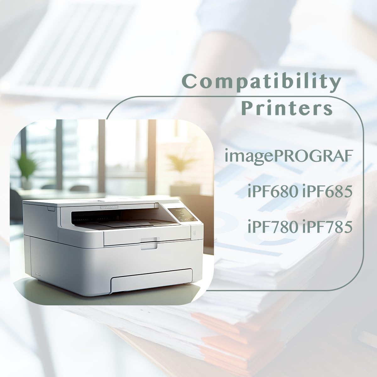 Canon PFI-207BK/M インクカートリッジ 300ml Amazon.com: Canon PFI-207 300ml Ink Tank 5 Pack - for Canon