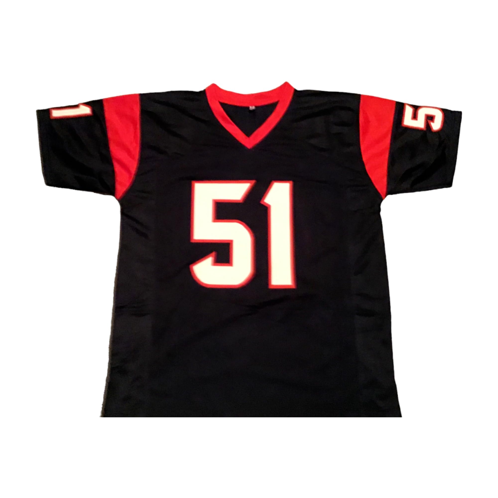 Generic Will Anderson Jr Jersey Stitched Blue Custom Football New No Brand/Logos (US, Alpha, X-Large, Regular, Regular, Blue)