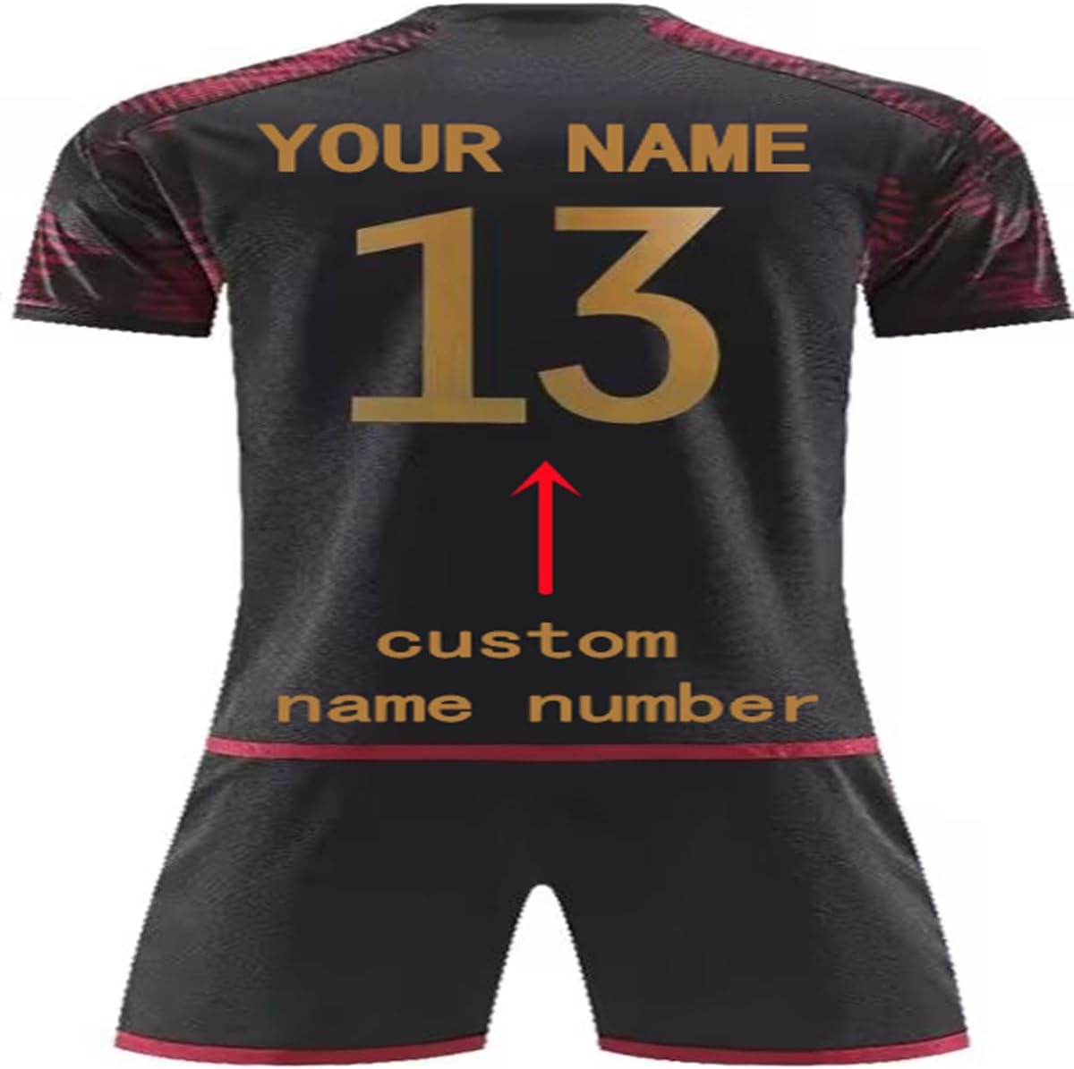 Men Kids Customizable GER Soccer Custom 24-25 Jersey Personalize Name Number Shirt Shorts give Gifts to Fans Uniform