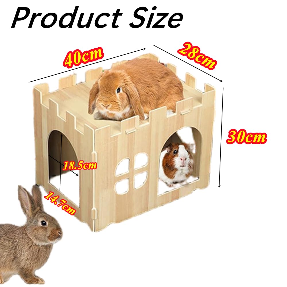 AzulLanse Rabbit Wooden House - Image 3