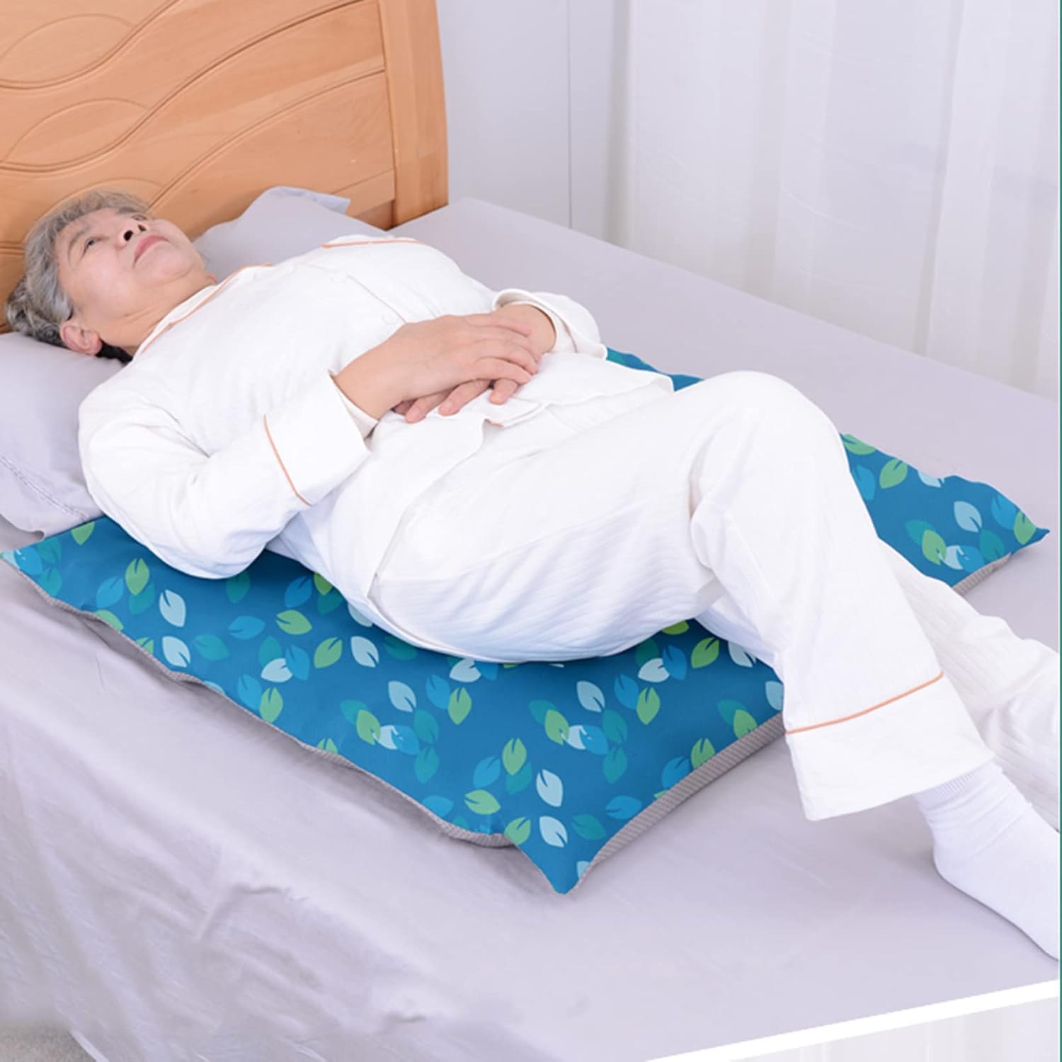ベッド用褥瘡防止シートクッション– 褥瘡防止クッションベッド– ベッドに横たわっている患者用のインフレータブルシートクッション