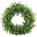 GTidea 16-17" Artificial Eucalyptus Wreath Spring Front Door Wreath Greenery Garland Home Office Wall Wedding Decor