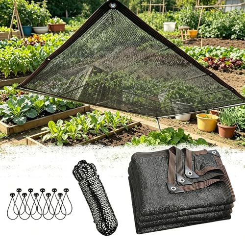 Bâche en maille avec œillets pour protéger les serres et potagers - 2