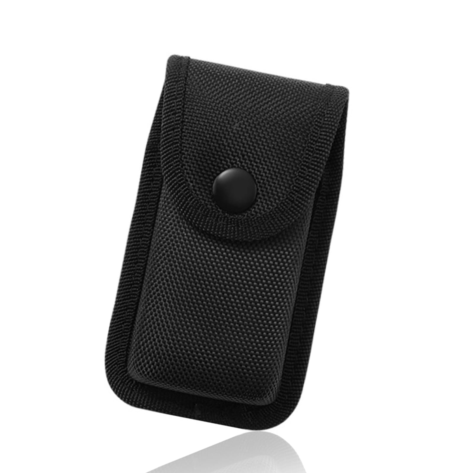 Omesio Nylon Folding Pocket Knife Sheath for Belt, 4''-4.15'' Utility Knife Pouch,EDC Pocket Knife Holster Case Knife Sheath with Snap Closure and Carry Belt Loopfor Outdoor or Daily Use