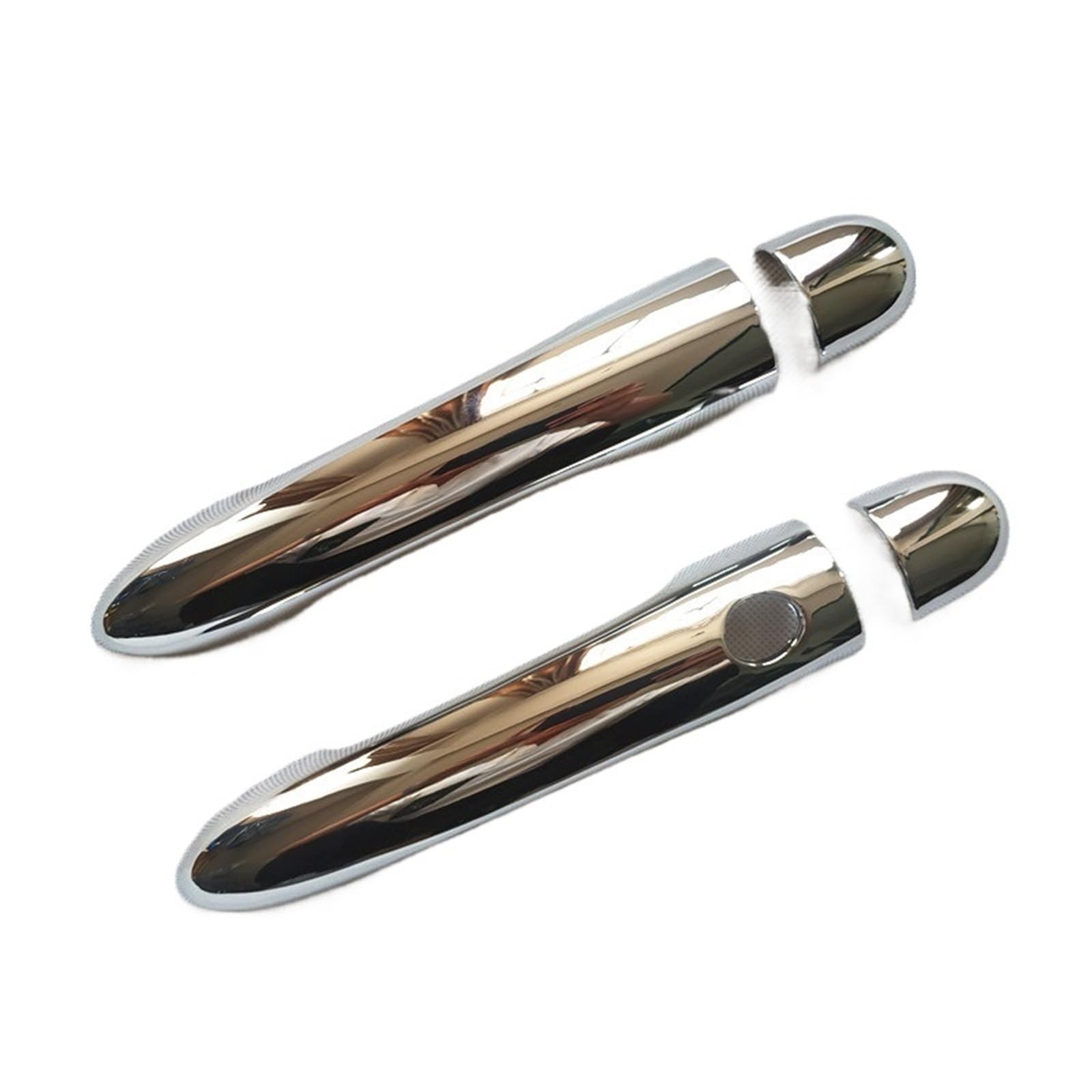 Kedfbts One Color Handle Trim Shell Compatible With For Megane For Mk2 2002 2003 2004 2005 2006 2007 2008 Chrome Door Handle Cover Trim Door Handle Shell(2Dk1)