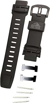 CASIO - プロトレック　prw-5100YT　チタンバンド カシオ プロトレック 純正バンド PRW-5000YT-1/PRW-5100YT-1専用