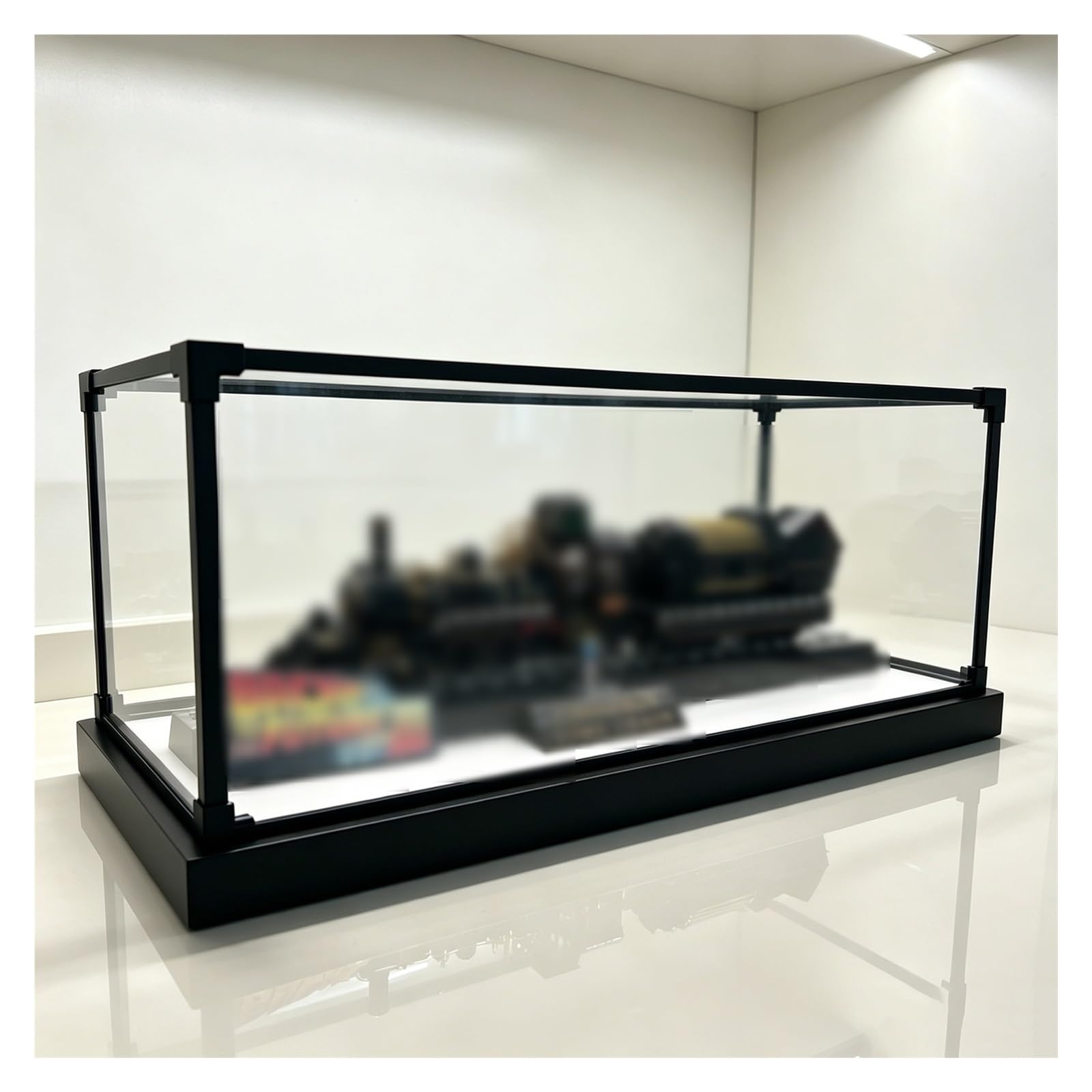 Chzdpp Black Acrylic Cube Display Box For Shop Window/Trade Show/Exhibition
