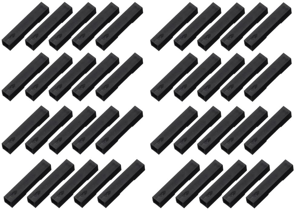 1×1 Pin Dupont Berg Housing 2.54mm Connector - Pack Of 40