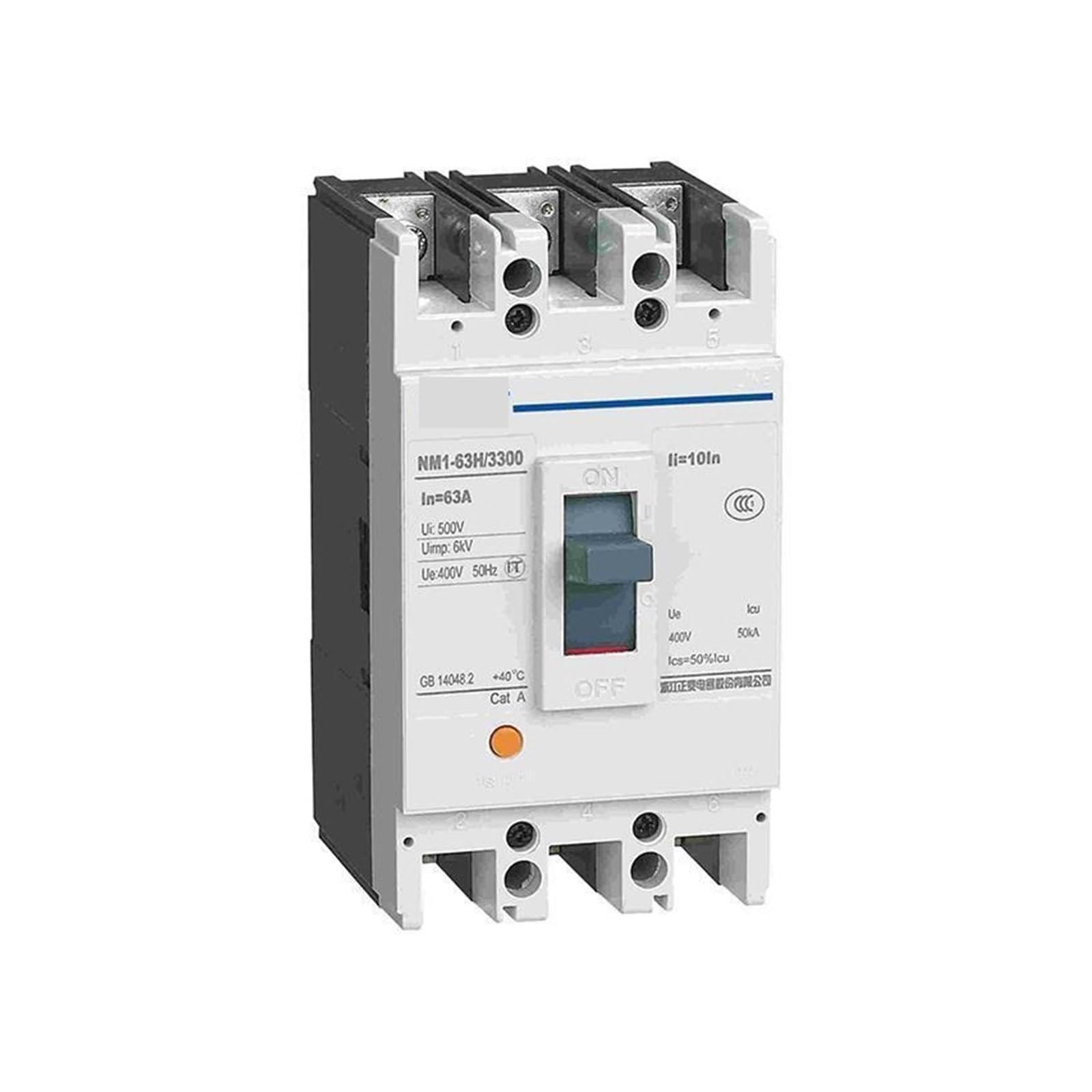 Disjoncteur protection moteur pour réseau triphasé AC400V