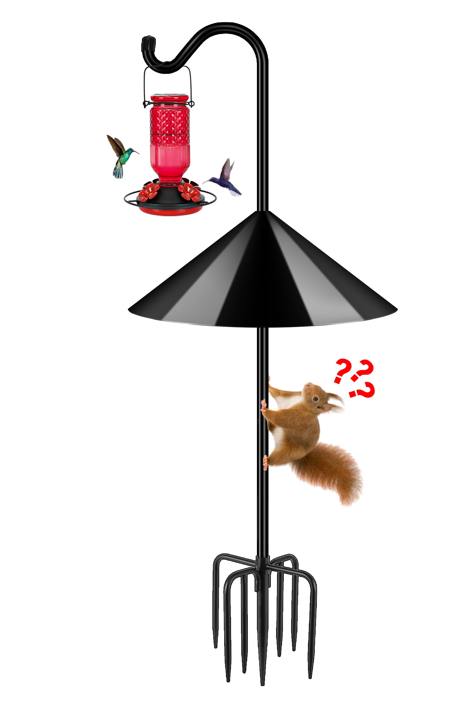 FEED GARDEN 92’’ Bird Feeder Pole