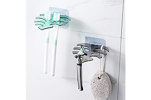 Stylish Leaf-Shaped Self-Adhesive Hooks - Unleash Your Creative Wall Decor