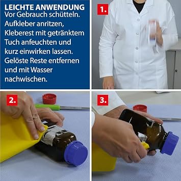 Centurion MEL1766 Mellerud Adhesive Residue Remover-250ml, Multi-Colour