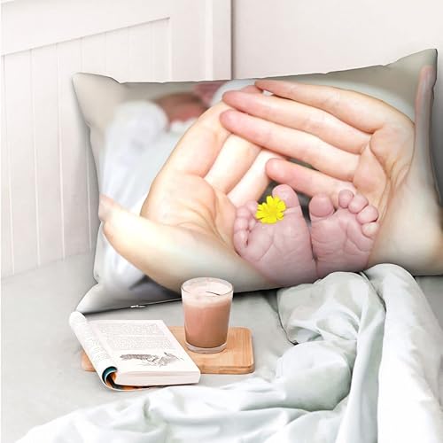 Miniatura 5 de Fundas de almohada de poliéster personalizadas, haz las tuyas con fotos o logotipos, 16 x 24 pulgadas