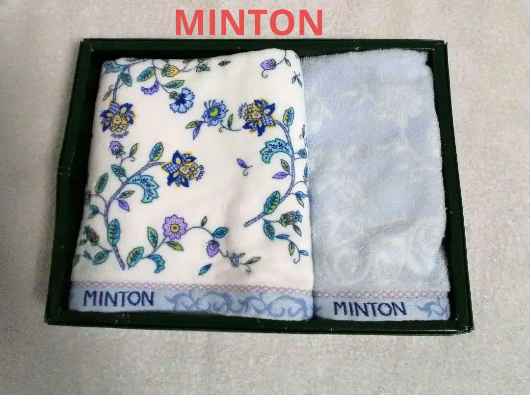 Amazon.co.jp: ミントン フェイスタオルウォッシュタオルセット 綿100