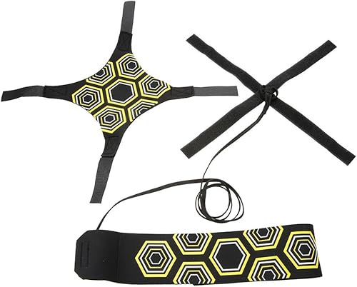 Miniatura 3 de Entrenador de patadas de fútbol, ayuda para entrenamiento de fútbol, manos libres, suela de tiro libre, equipo de práctica para niños con cinturón