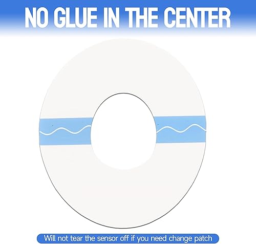 Miniatura 4 de -Parches adhesivos G7-Paquete de 60 cubiertas impermeables para sensores para g7 - Parche transparente y cinta (para G7)