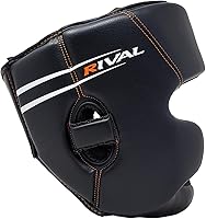 Vista 3 de RIVAL Boxing RHG60F 2.0 - Casco de entrenamiento de cara completa, parte superior de encaje ajustable, protección de barbilla y acolchado de espuma