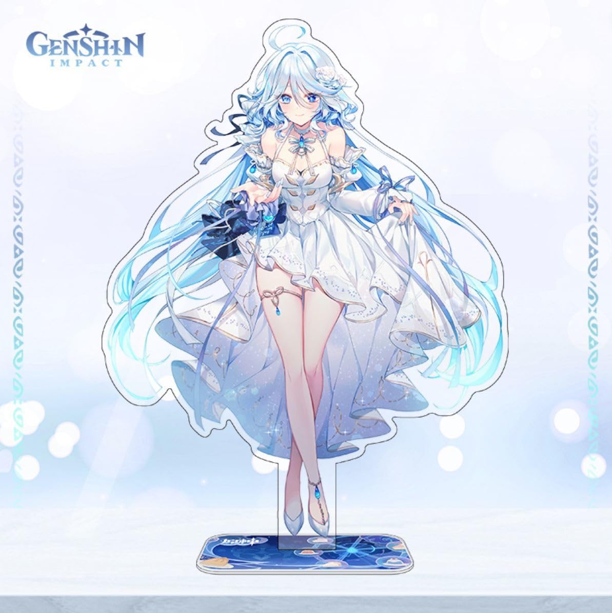 Amazon.co.jp: 原神 フリーナ フォカロルス ドレス アクリルスタンド 