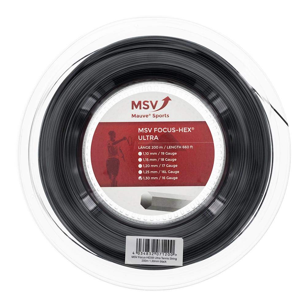 Amazon | MSV フォーカスヘックス ウルトラ 200Mロール 硬式テニス