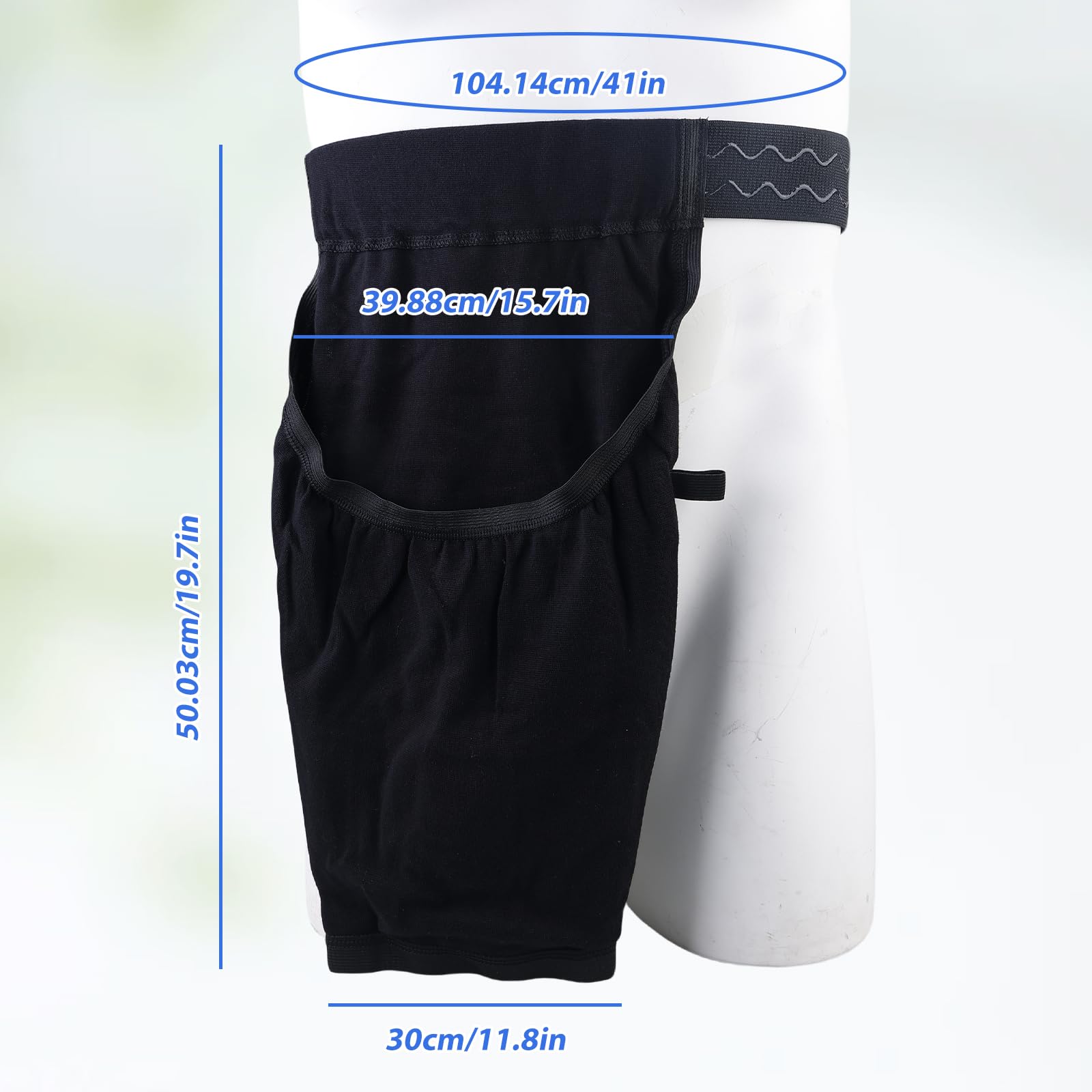 Soporte para bolsas de piernas para catéter, soporte para bolsas de catéter con cinturón, soporte para bolsas de orina, cubierta de bolsa de orina, mangas de catéter, soporte para bolsas de drenaje
