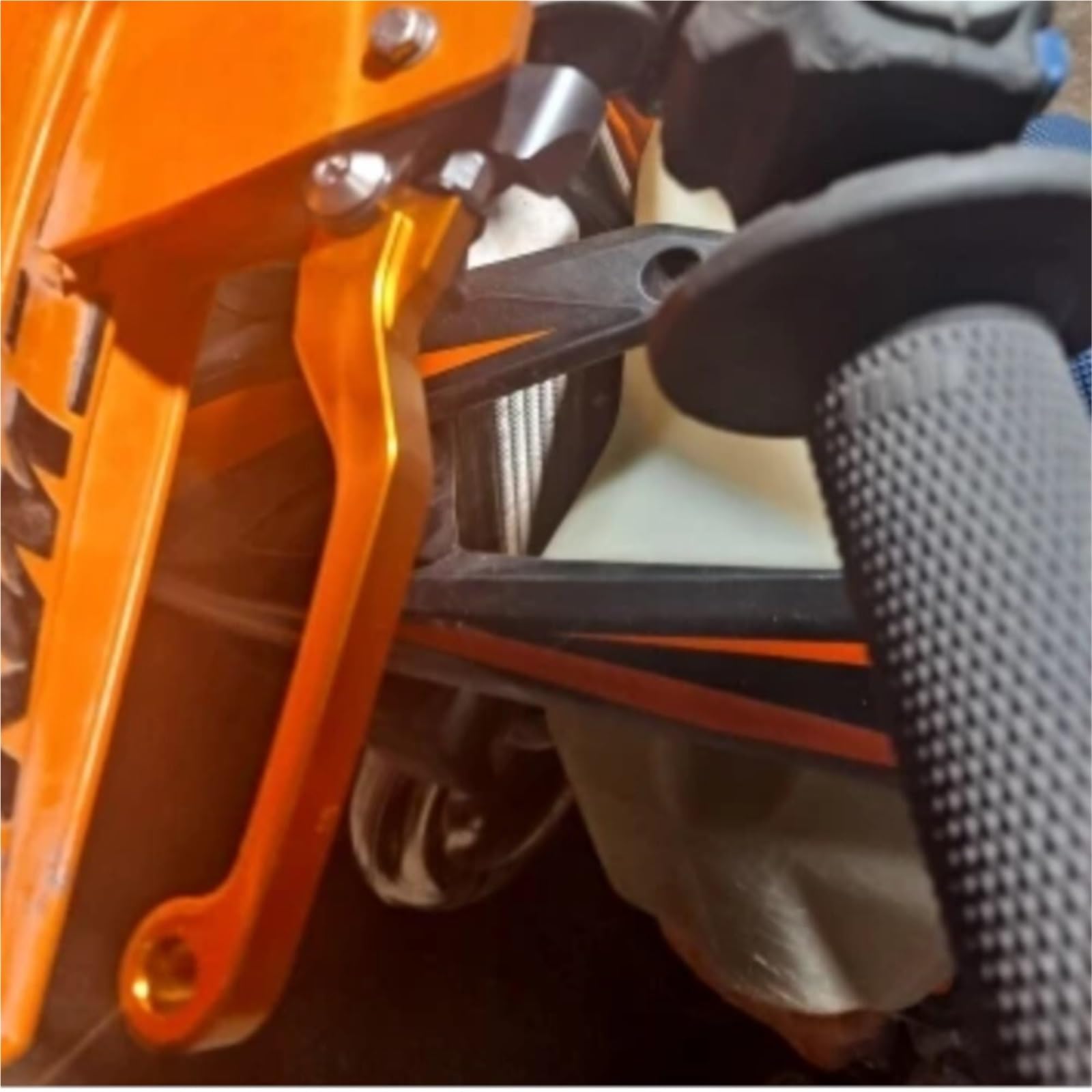 dźwignia sprzęgła Pasuje do TM MXF250 MXF 250 2019 2020 2021 obrotowe dźwignie sprzęgła hamulca części motocyklowe wyścigi hamulce uchwyt motor terenowy(A pair blue)
