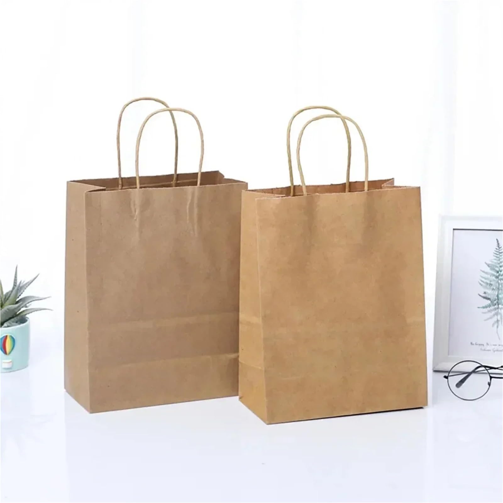 Bolsa Regalo 10/20/50 Bolsas De Regalo for Fiestas. | Compras de papel reciclable for regalo de cumpleaños, regalo Godie Packaging(50pcs)