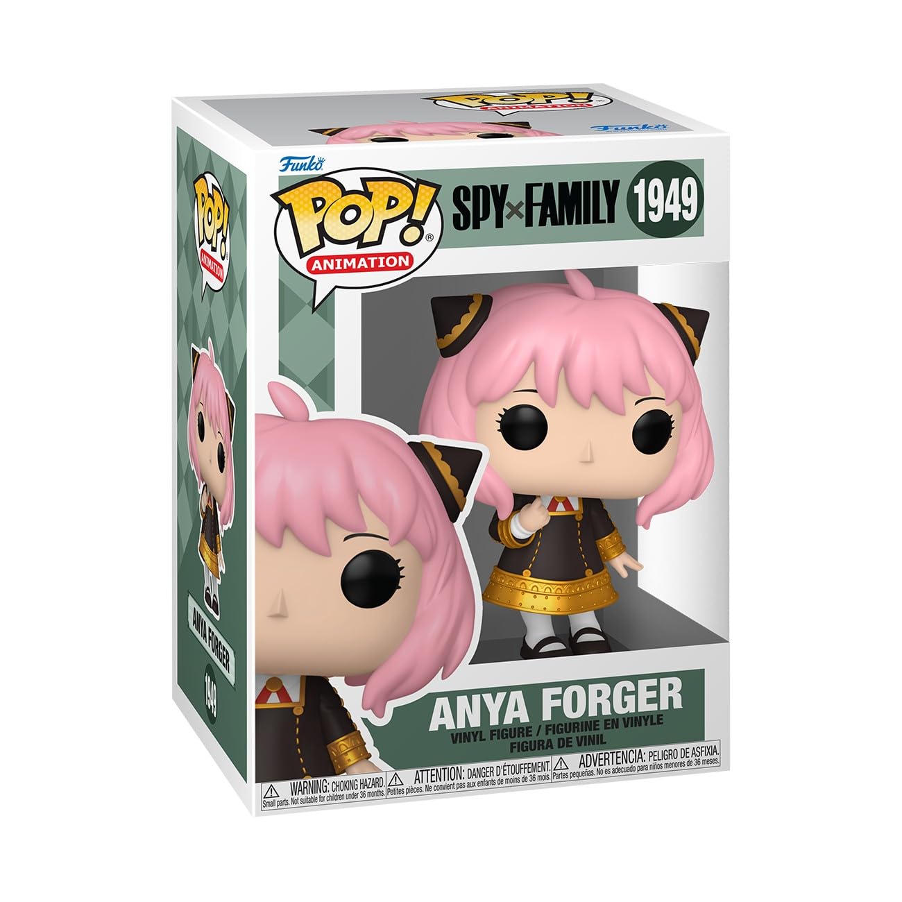 Funko Pop! Animation: Spy X Family - Anya Forger - Spy X Family - Collectable Vinyl Figure - Gift Idea - Official Merchandise - Toys for Kids & Adults - Anime Fans - Model Figure for Collectors